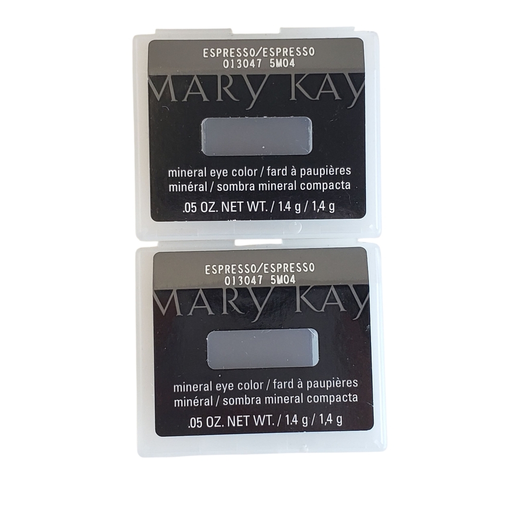 2 Mary Kay Mineral Eye Color ESPRESSO  Eye Shadow - New. Lot Of 2